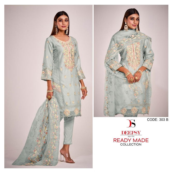 Deepsy 303 Readymade Pakistani Suits Catalog